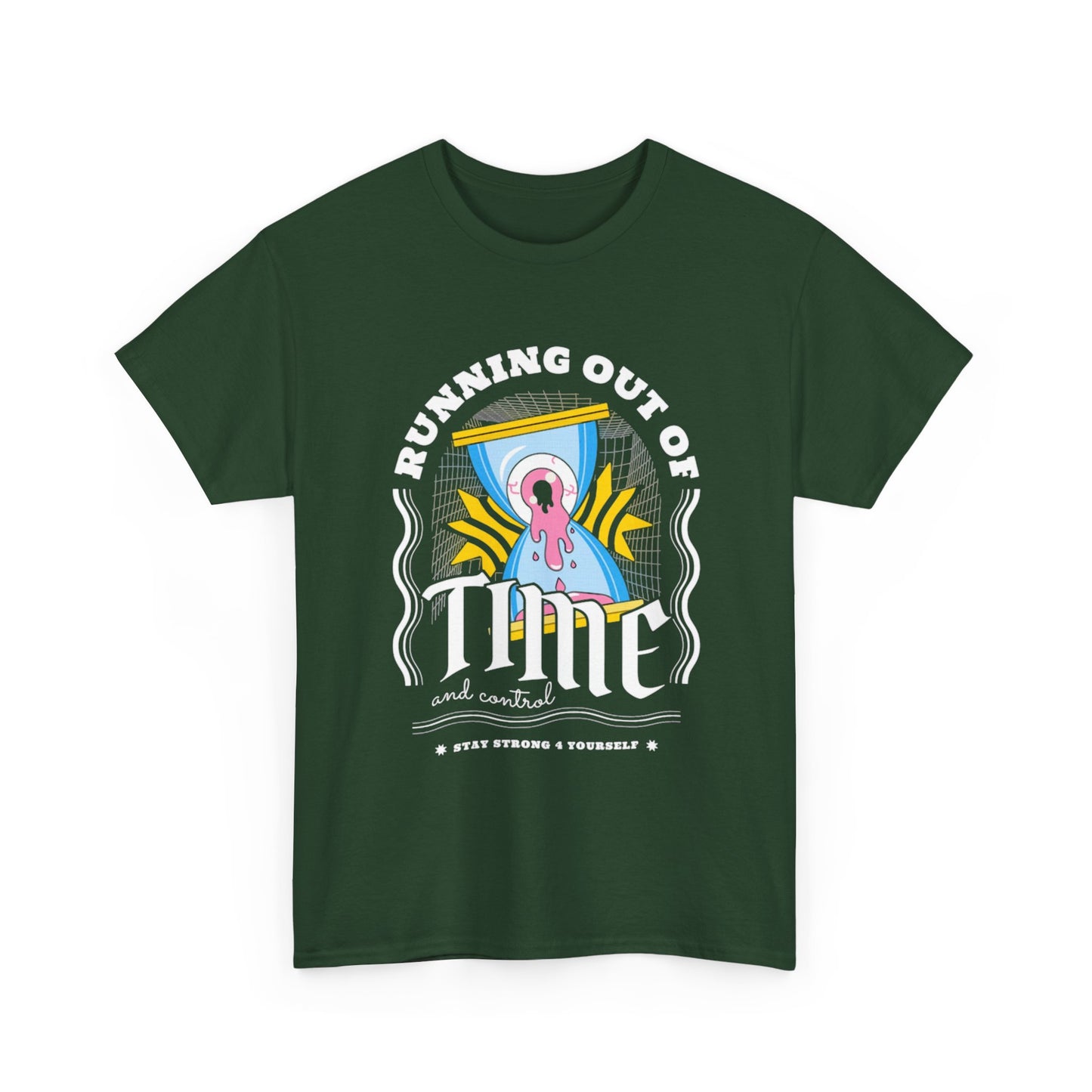 Running Out of Time Unisex Heavy Cotton Tee