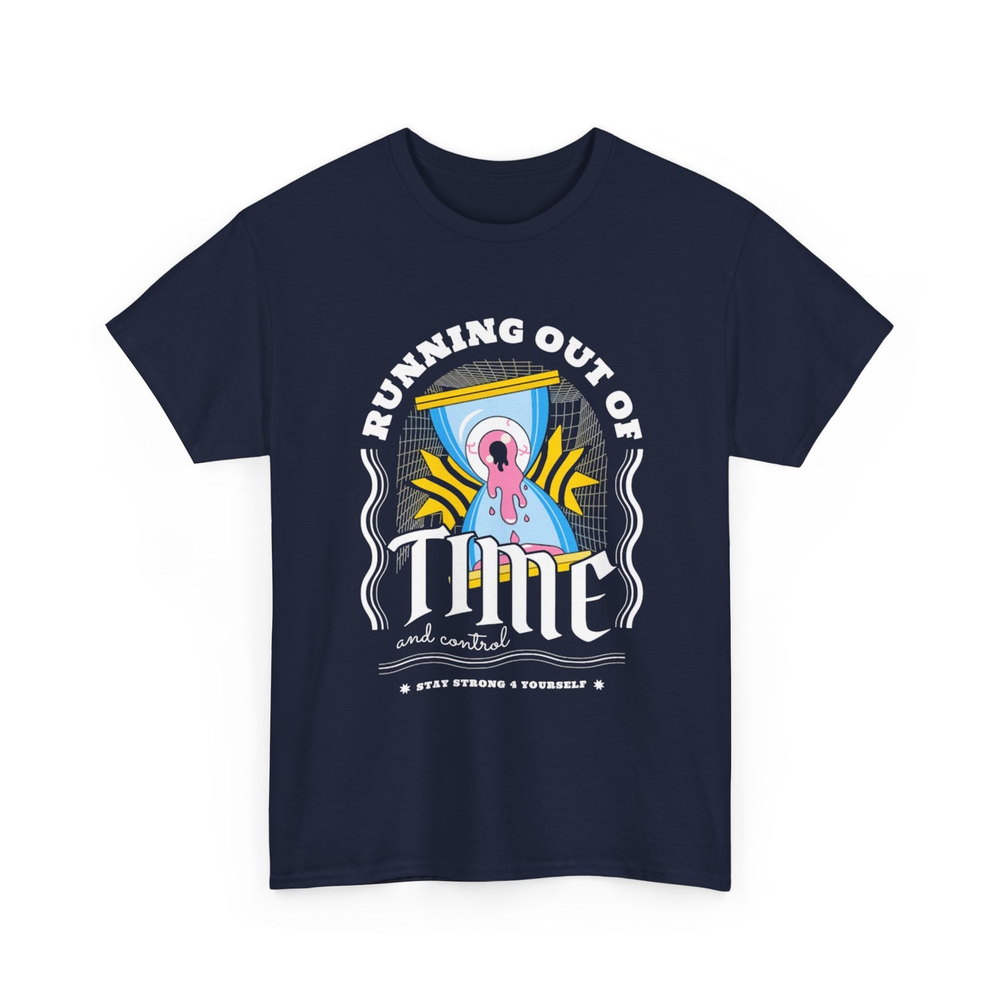 Running Out of Time Unisex Heavy Cotton Tee