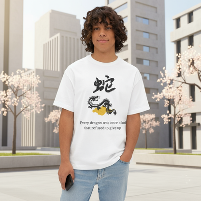 Japanese-Inspired Unisex Boxy Tee: Oversized Graphic T-Shirt, Casual Wear, Streetwear, Gift for Japan Lovers, Travel Inspired