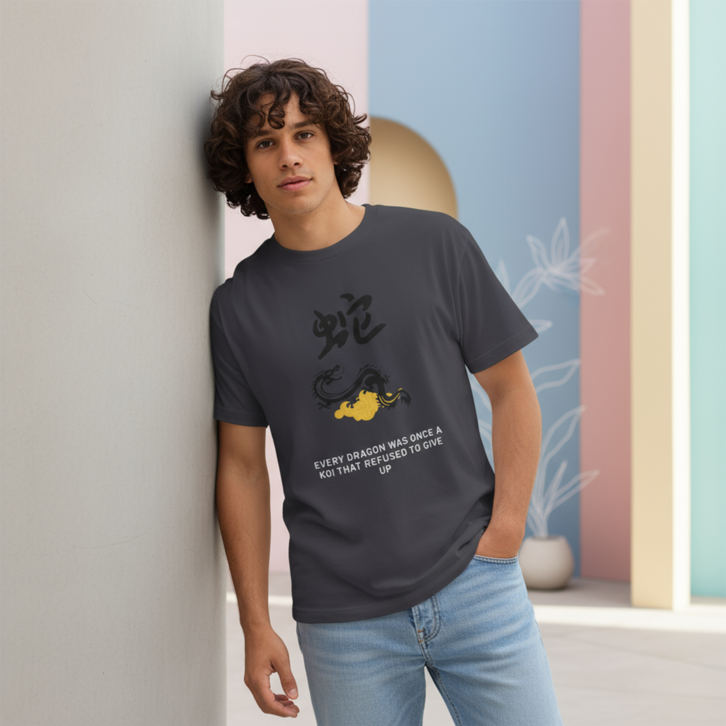 Japanese-Inspired Unisex Boxy Tee: Oversized Graphic T-Shirt, Casual Wear, Streetwear, Gift for Japan Lovers, Travel Inspired