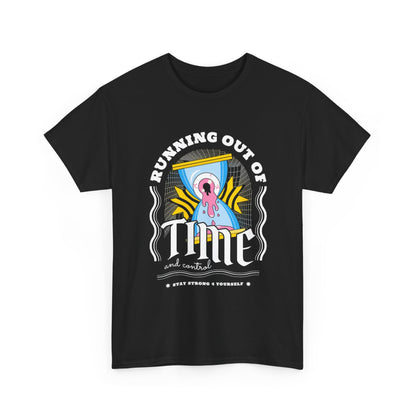 Running Out of Time Unisex Heavy Cotton Tee