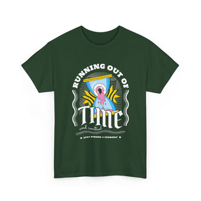 Running Out of Time Unisex Heavy Cotton Tee