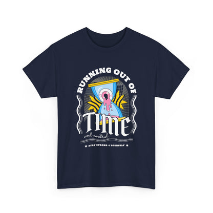 Running Out of Time Unisex Heavy Cotton Tee
